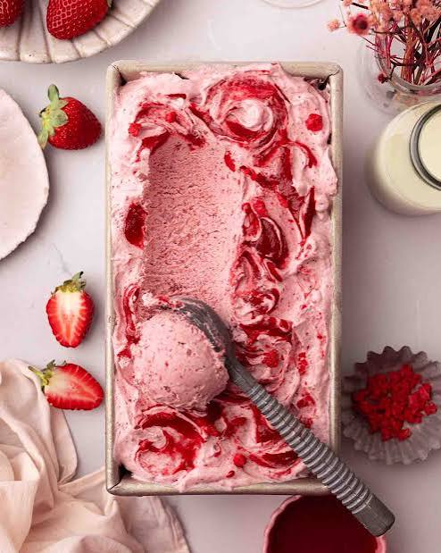 Strawberry Ice Cream